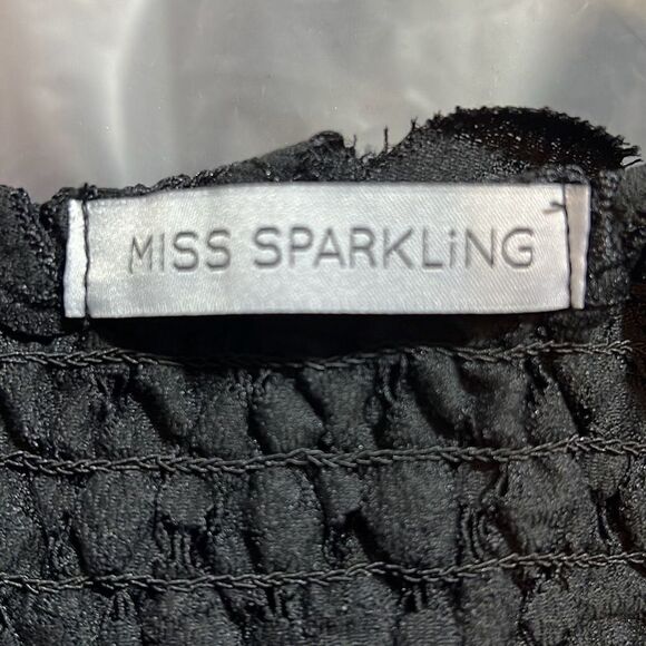 Black Lace Strappy Bra / Camisole New Size L - Picture 7 of 8